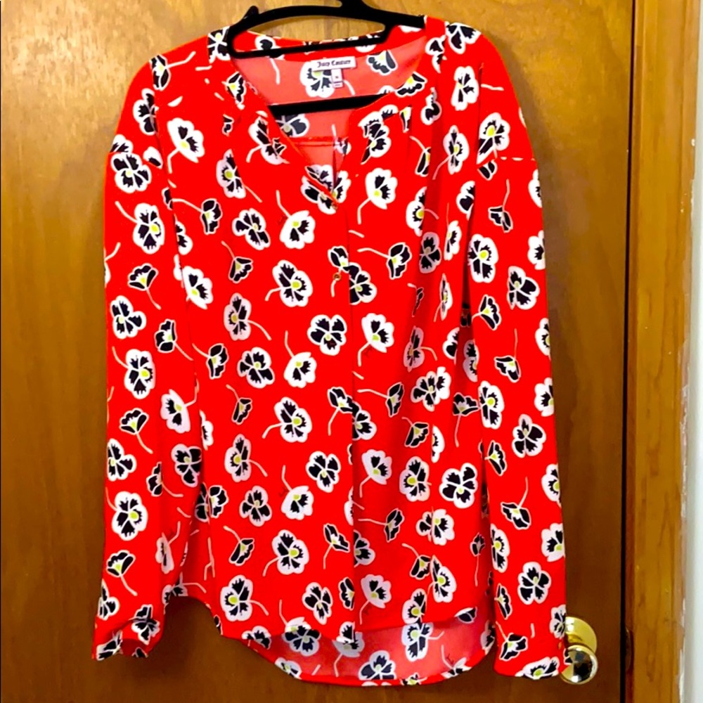 JUICY COUTURE floral top